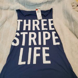 Adidas workout tank muscle tee